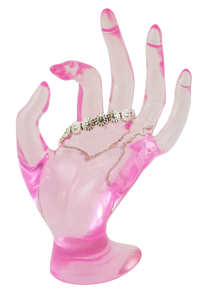 Pink-mannequin-hand-with-bracelet